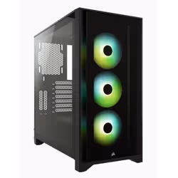 Corsair iCUE 4000X RGB Midi Tower Noir - Vue supplémentaire 2