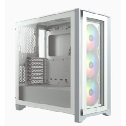 Corsair iCUE 4000X RGB Midi Tower Blanc