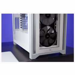 Corsair iCUE 4000X RGB Midi Tower Blanc - Vue supplémentaire 10