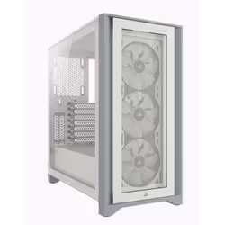 Corsair iCUE 4000X RGB Midi Tower Blanc - Vue supplémentaire 17