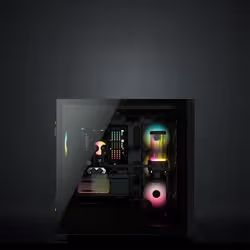 Corsair iCUE 5000X RGB Midi Tower Noir - Vue supplémentaire 21