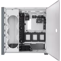Corsair iCUE 5000X RGB Midi Tower Blanc - Vue supplémentaire 10