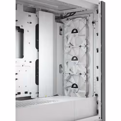 Corsair iCUE 5000X RGB Midi Tower Blanc - Vue supplémentaire 12