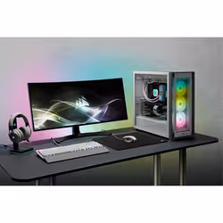 Corsair iCUE 5000X RGB Midi Tower Blanc - Vue supplémentaire 16
