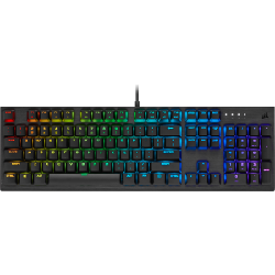 Corsair K60 RGB PRO Low Profile clavier Noir