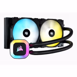 Corsair CW-9060052-WW Processeur Refroidisseur de liquide tout-en-un 12 cm Noir