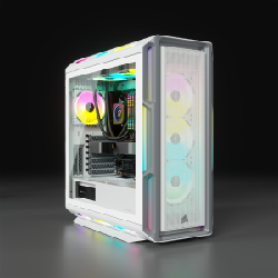 Corsair iCUE 5000T RGB Midi Tower Blanc