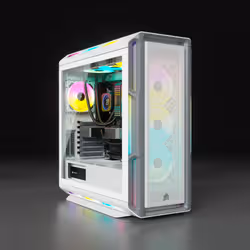 Corsair iCUE 5000T RGB Midi Tower Blanc - Vue supplémentaire 2