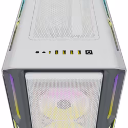 Corsair iCUE 5000T RGB Midi Tower Blanc - Vue supplémentaire 7