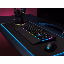 Corsair Clavier gaming mécanique K70 RGB PRO avec touches PBT DOUBLE SHOT PRO - CHERRY MX Red (FR) - Vue supplémentaire 3