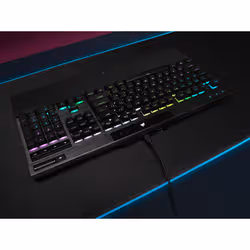 Corsair Clavier gaming mécanique K70 RGB PRO avec touches PBT DOUBLE SHOT PRO - CHERRY MX Red (FR) - Vue supplémentaire 4