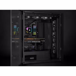 Corsair H100i Processeur Refroidisseur de liquide tout-en-un 12 cm Noir 1 pièce(s) - Vue supplémentaire 12