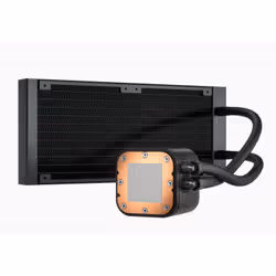 Corsair H100i Processeur Refroidisseur de liquide tout-en-un 12 cm Noir 1 pièce(s) - Vue supplémentaire 16