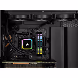 Corsair H100i Processeur Refroidisseur de liquide tout-en-un 12 cm Noir 1 pièce(s) - Vue supplémentaire 7