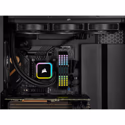 Corsair iCUE H150i RGB ELITE Processeur Refroidisseur de liquide tout-en-un 12 cm Noir 1 pièce(s) - Vue supplémentaire 2
