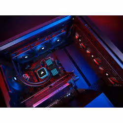 Corsair iCUE H150i RGB ELITE Processeur Refroidisseur de liquide tout-en-un 12 cm Noir 1 pièce(s) - Vue supplémentaire 5