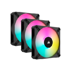 Corsair CO-9050154-WW système de refroidissement d’ordinateur Ventilateur 12 cm Noir, Blanc