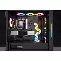 Corsair iCUE H150i ELITE CAPELLIX XT Processeur Refroidisseur de liquide tout-en-un 12 cm Noir 1 pièce(s) - Vue supplémentaire 9