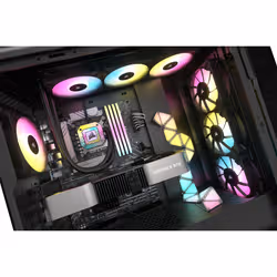 Corsair iCUE H150i ELITE CAPELLIX XT Processeur Refroidisseur de liquide tout-en-un 12 cm Noir 1 pièce(s) - Vue supplémentaire 5