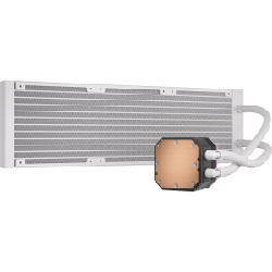 Corsair CW-9060073-WW système de refroidissement d’ordinateur Processeur Refroidisseur de liquide tout-en-un 12 cm Blanc 1 pièce(s)