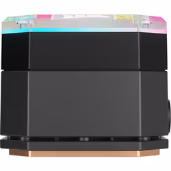 Corsair CW-9060073-WW système de refroidissement d’ordinateur Processeur Refroidisseur de liquide tout-en-un 12 cm Blanc 1 pièce(s) - Vue supplémentaire 5