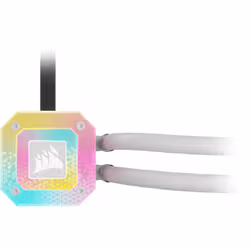 Corsair CW-9060073-WW système de refroidissement d’ordinateur Processeur Refroidisseur de liquide tout-en-un 12 cm Blanc 1 pièce(s) - Vue supplémentaire 6