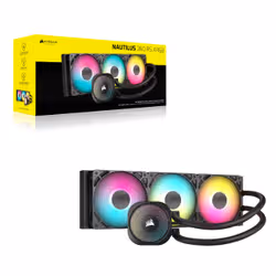 Corsair NAUTILUS 360 RS ARGB Processeur Refroidisseur d'air Noir - Vue supplémentaire 2