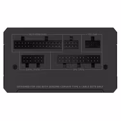 Corsair RMe Series RM1000e unité d'alimentation d'énergie 1000 W 24-pin ATX ATX Noir - Vue supplémentaire 3