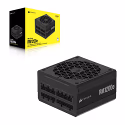 Corsair RMe Series RM1200e unité d'alimentation d'énergie 1200 W 24-pin ATX ATX Noir - Vue supplémentaire 2