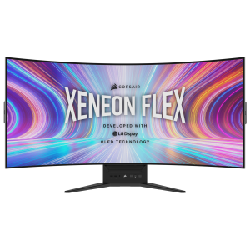 Corsair XENEON FLEX écran plat de PC 114,3 cm (45") 3440 x 1440 pixels OLED Noir