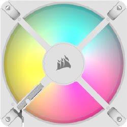 Corsair iCUE AR120 Boitier PC Ventilateur 12 cm Blanc 3 pièce(s)