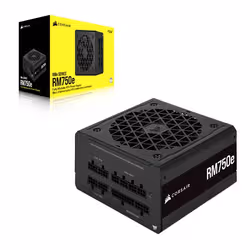 Corsair RM750e unité d'alimentation d'énergie 750 W 24-pin ATX Noir - Vue supplémentaire 2