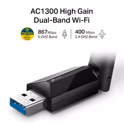 TP-Link Archer T3U Plus WLAN 867 Mbit/s - Vue supplémentaire 2