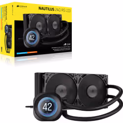 Corsair Nautilus 240 RS LCD Processeur Refroidisseur de liquide tout-en-un 12 cm Noir 1 pièce(s) - Vue supplémentaire 2