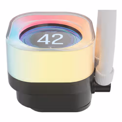 Corsair iCUE LINK TITAN 360 RX LCD Processeur Refroidisseur de liquide tout-en-un 12 cm Blanc 1 pièce(s) - Vue supplémentaire 3