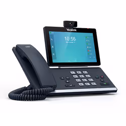 Yealink SIP-T58V téléphone fixe Noir LCD Wifi - Vue supplémentaire 2