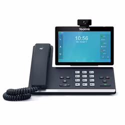 Yealink SIP-T58V téléphone fixe Noir LCD Wifi - Vue supplémentaire 3