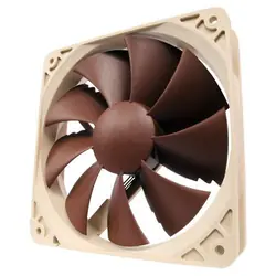 Noctua NF-P12 PWM système de refroidissement d’ordinateur Boitier PC Ventilateur 12 cm Marron, Blanc 1 pièce(s)