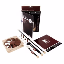 Noctua NF-P12 PWM système de refroidissement d’ordinateur Boitier PC Ventilateur 12 cm Marron, Blanc 1 pièce(s) - Vue supplémentaire 3