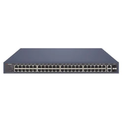 Hikvision DS-3E1552P-SI commutateur réseau Géré Gigabit Ethernet (10/100/1000) Connexion Ethernet, supportant l'alimentation via ce port (PoE) 1U Gris
