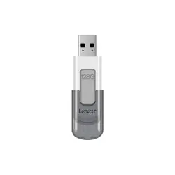 Lexar JumpDrive V100 lecteur USB flash 128 Go USB Type-A 3.2 Gen 1 (3.1 Gen 1) Gris, Blanc