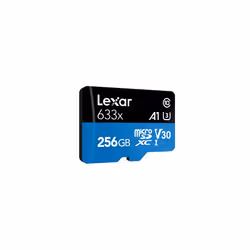 Lexar 633x 256 Go MicroSDXC UHS-I Classe 10 - Vue supplémentaire 2
