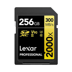 Lexar LSD2000256G-BNNNG mémoire flash 256 Go SDXC Classe 10