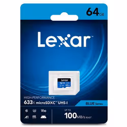 Lexar MEMORY MICRO SDXC 64GB UHS-I/LMS0633064G-BNNNG 64 Go MicroSD - Vue supplémentaire 2