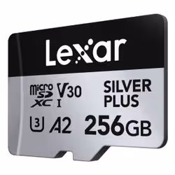 Lexar Professional SILVER PLUS 256 Go MicroSDXC UHS-I - Vue supplémentaire 2