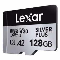 Lexar Professional SILVER PLUS 128 Go MicroSDXC UHS-I - Vue supplémentaire 2