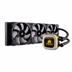 Corsair H150i PRO RGB 360mm Processeur Refroidisseur de liquide tout-en-un Noir, Gris - Vue supplémentaire 12