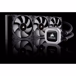 Corsair H150i PRO RGB 360mm Processeur Refroidisseur de liquide tout-en-un Noir, Gris - Vue supplémentaire 15