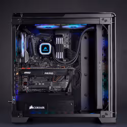 Corsair H150i PRO RGB 360mm Processeur Refroidisseur de liquide tout-en-un Noir, Gris - Vue supplémentaire 17