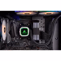 Corsair H150i PRO RGB 360mm Processeur Refroidisseur de liquide tout-en-un Noir, Gris - Vue supplémentaire 18